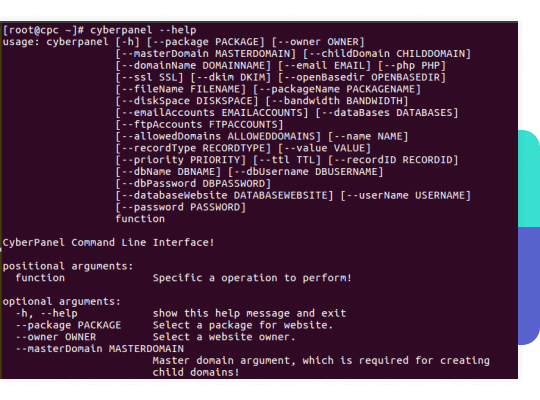 Web based terminal and CLI